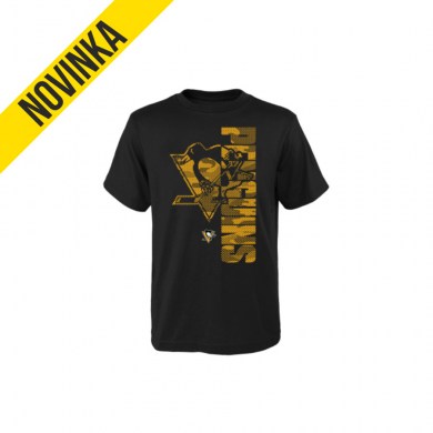 NHL, tričko, COOL, CAMO, SS, TEE, PITTSBURGH, PENGUINS, JR, detské